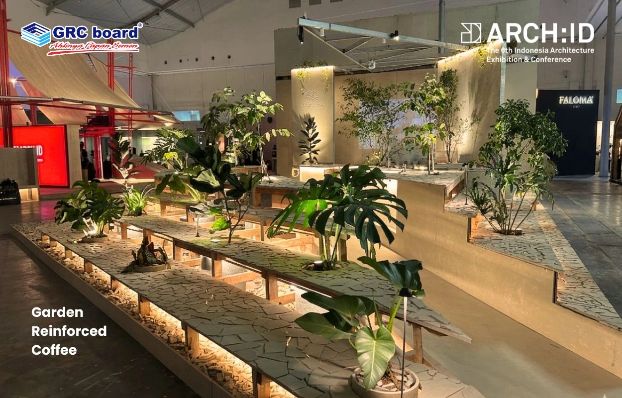 Kolaborasi Sinergi Inovasi GRC board Hadirkan Garden Reinforced Coffee di ARCH:ID 2026
